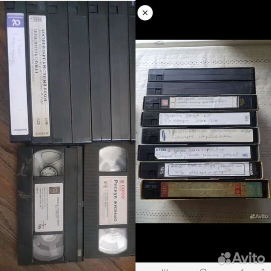 Видеокассеты vhs фильмы мультфильмы и др