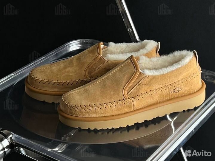 Слипоны Угги Ugg Ugg Stitch Slip On Chestnut