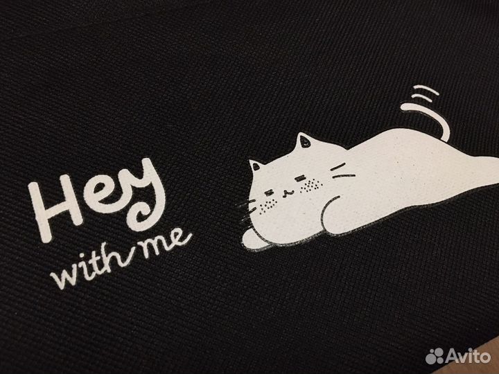 Cумка жесткая с котом