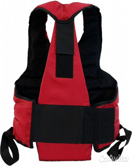 Жилет защитный Рэй-Спорт черепаха-3 красный (S)