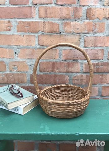 Корзина плетеная