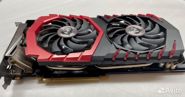 Видеокарта GeForce GTX 1070 MSI Gaming X 8G