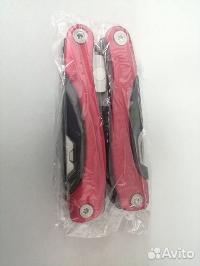 Многофункциональные плоскогубцы, красный