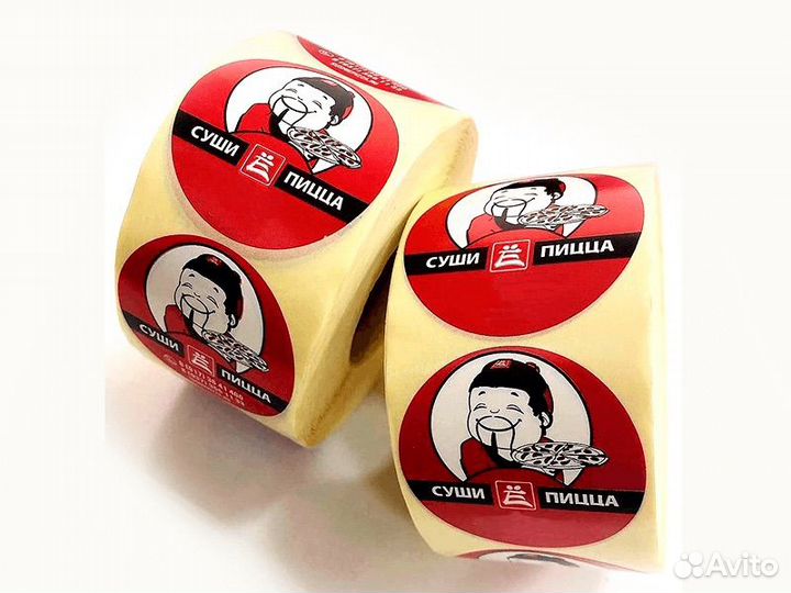 Печать наклеек и этикеток