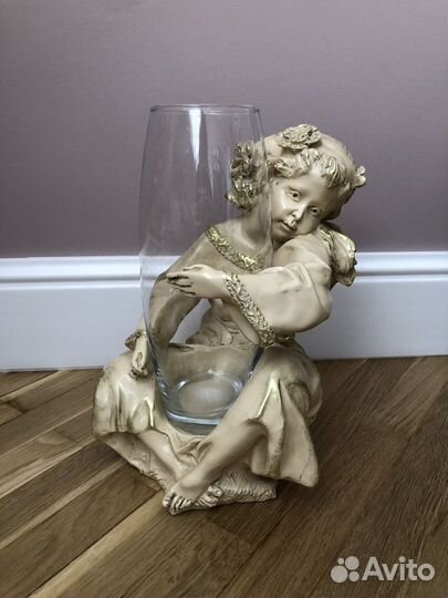 Ваза из гипса Ангел