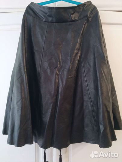 Юбка экокожа р.44-46