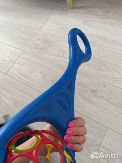 Детская игрушка каталка мяч