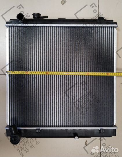 Радиатор охлаждения двигателя, AD Radiators TO-038