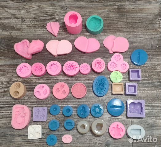 Молды для полимерной глины и мыла
