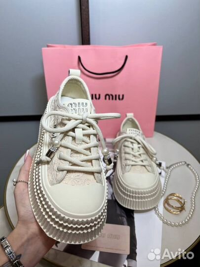 Кроссовки Кеды Miu Miu Размер 36-40