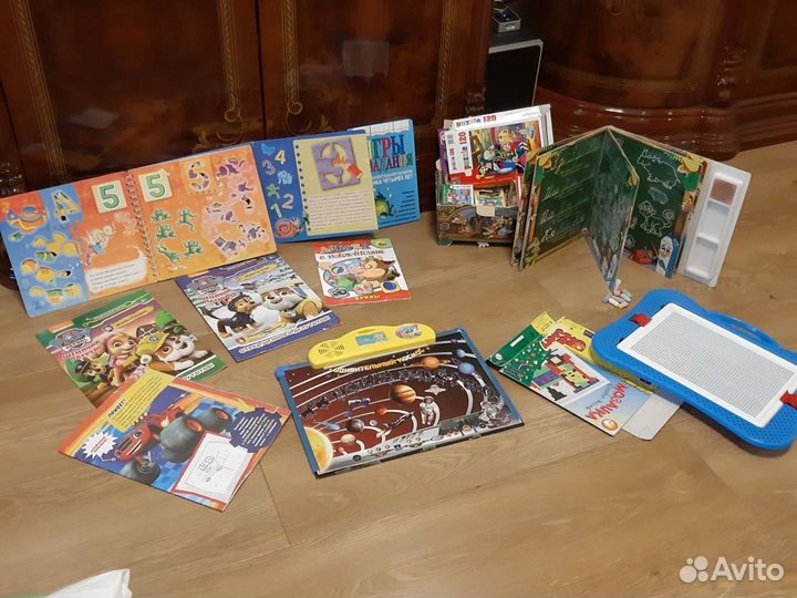 Книжки пазлы мозайка развивающие