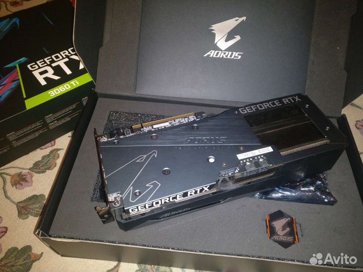 Видеокарта Gigabyte rtx 3060 ti aorus elite