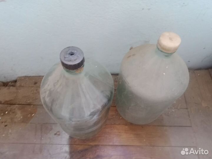 Бутыль стеклянная 20 литров 2 шт