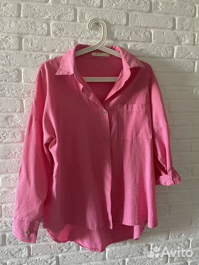 Рубашка женская лен