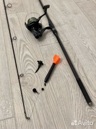 Маркерное удилище JRC 13ft 3.00lb + Okuma Axeon BF