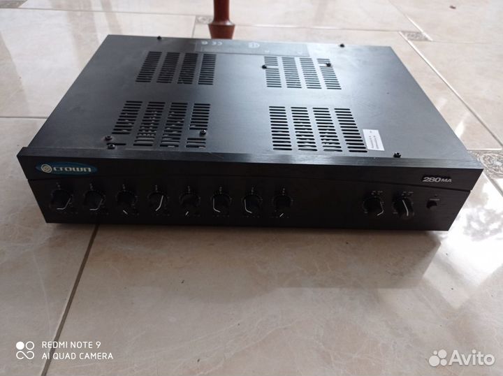 Усилитель Crown, Extron, Televic, Crestron