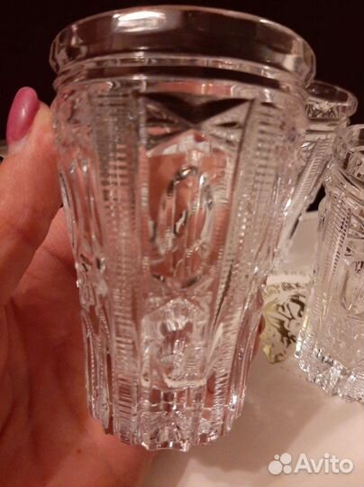 Хрустальные стаканы СССР