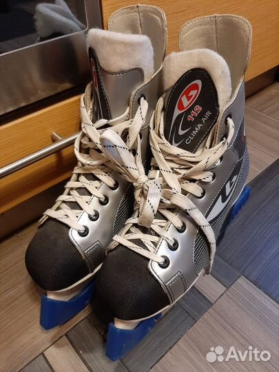 Коньки хоккейные pulsar 111, 42 размер