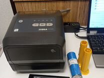 Принтер этикеток Zebra ZD420 USB,LAN термотрансфер