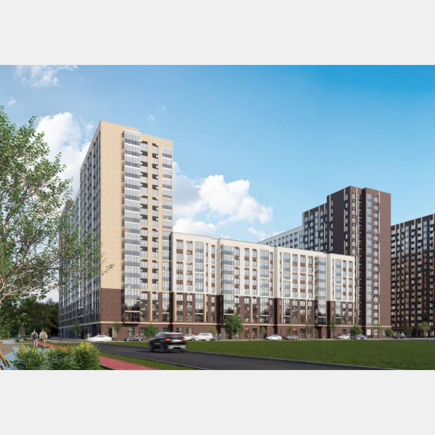 2-к. квартира, 49,5 м², 2/12 эт.