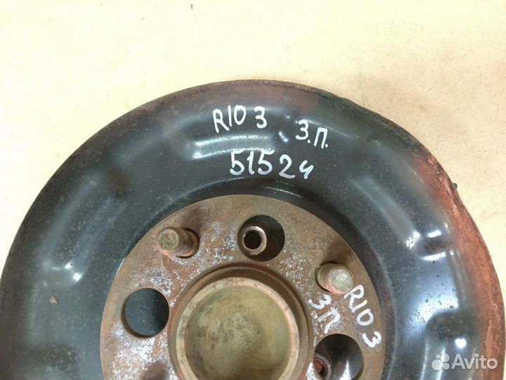 Ступица задняя правая Kia Rio 3 седан