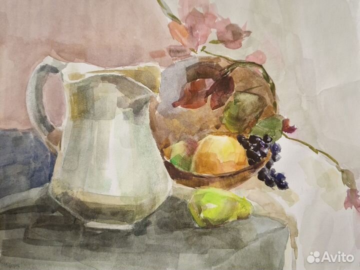 Этюды (акварель) студентам для дом.работ