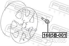 Болт колесный 1685B-001 1685B001 Febest