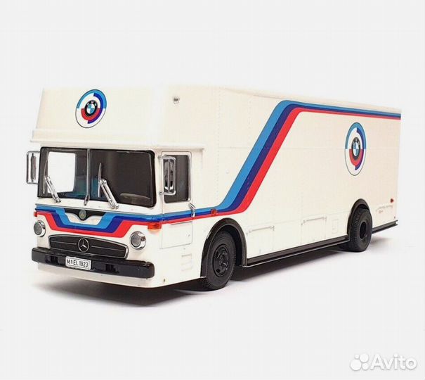 Mercedes Renntransporter BMW 1:43