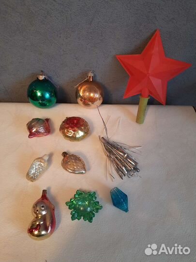Елочные игрушки СССР