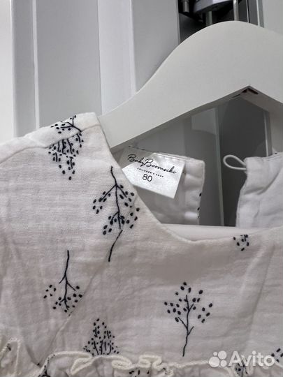 Платье муслиновое 80