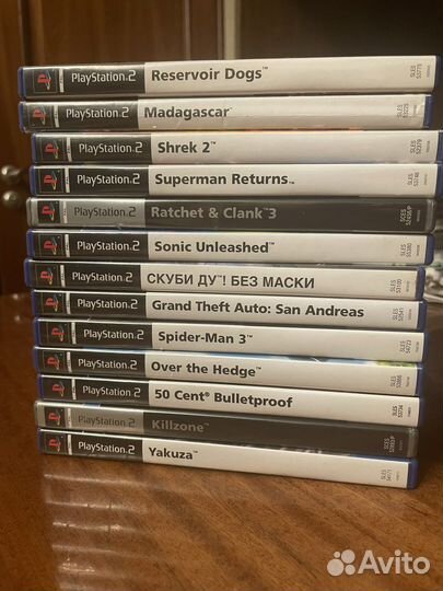 Диски на ps2 лицензии