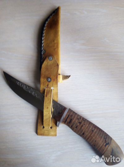 Нож ручной работы