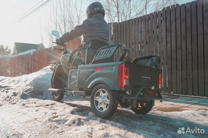Электротрицикл White Siberia Sibtrike MAX 2000W