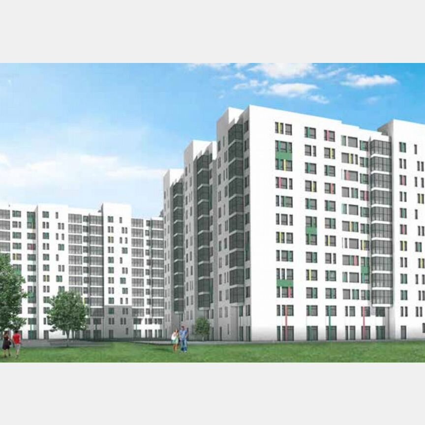 2-к. квартира, 57,5 м², 3/12 эт.