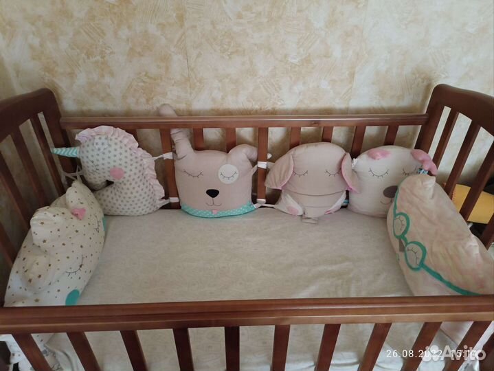 Бортики в кроватку
