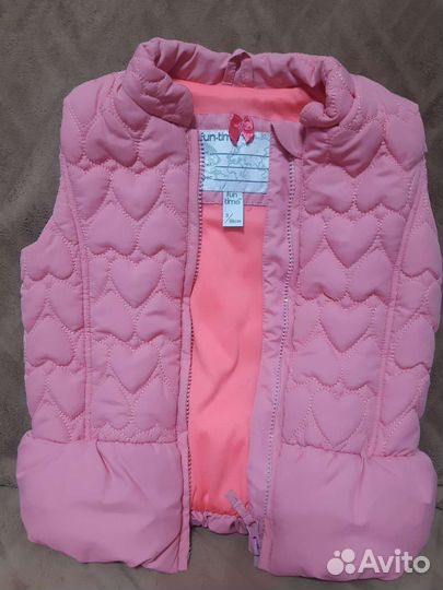 Жилетка для девочки 98
