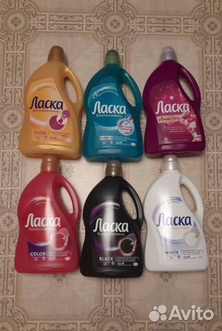 3л. Гель ласка для стирки, жидкий стиральный