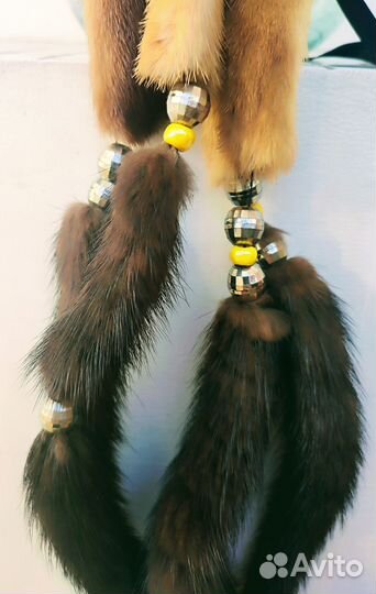 Шапка норковая модной модели