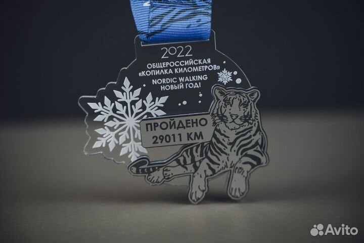 Медали на заказ с дизайном мероприятия