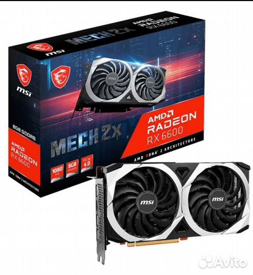 Видеокарта Radeon RX6600
