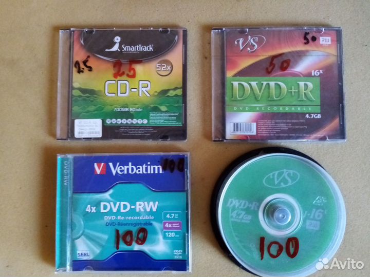 Болванки cd, dvd