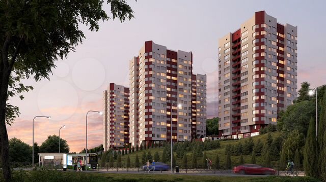 2-к. квартира, 64,7 м², 4/15 эт.