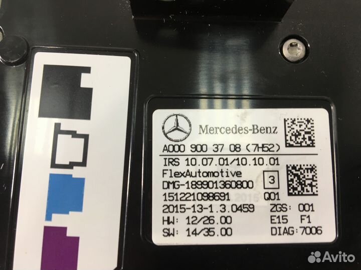 Плафон потолочный для Mercedes X156 GLA 00203