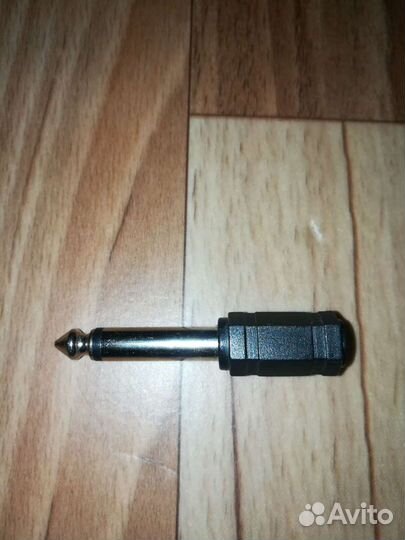 Переходник-адаптер микрофонный с 3,5 мм на 6,3 мм