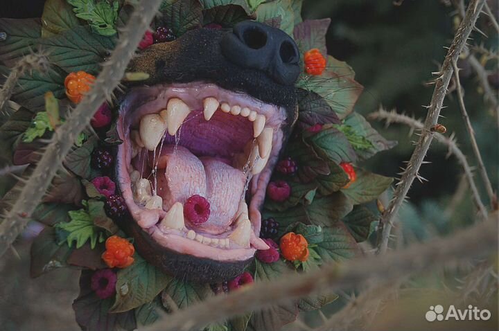 Авторское скульптурное панно 