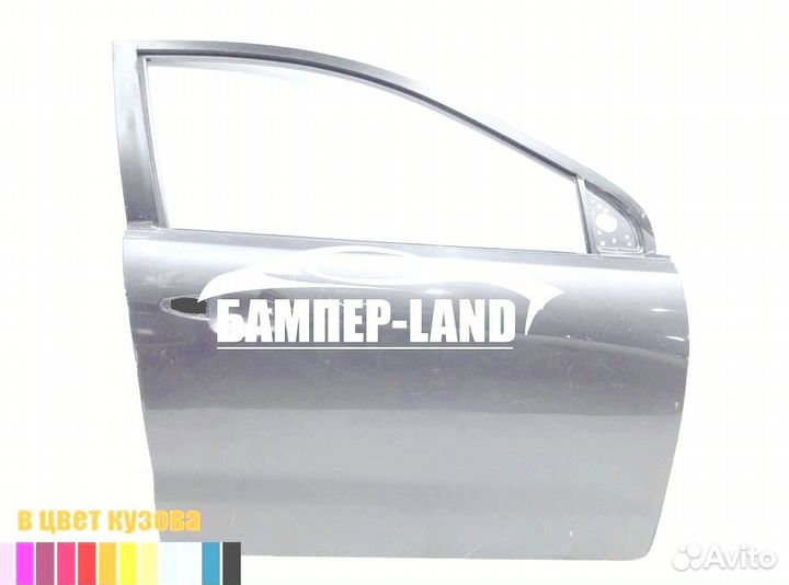 Дверь Киа Рио 3 2011 новая любой цвет