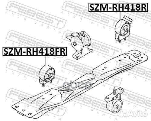 Подушка двс задняя Suzuki Baleno SY419 95-01