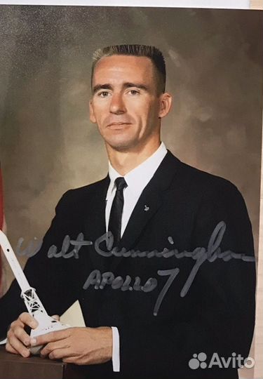 Walter Cunningham autograph