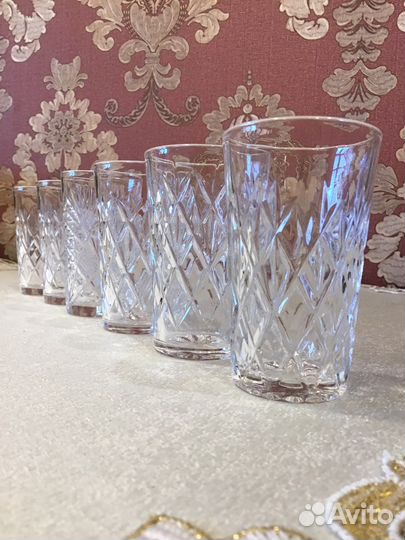 Хрустальные рюмки СССР