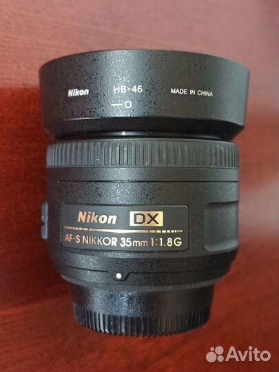 Nikkor Nikon 35mm f1.8g af-s dx